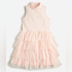 J Crew Crewcuts Girls’ tulle turtleneck dress Size 8